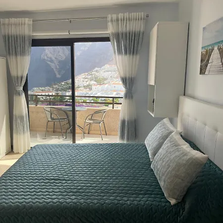 Studio With Fantastic Sea View In Los Gigantes Puerto de Santiago  Exterior photo